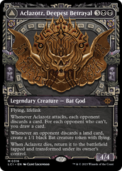 Aclazotz, Deepest Betrayal // Temple of the Dead (Showcase) [The Lost Caverns of Ixalan] | Grognard Games