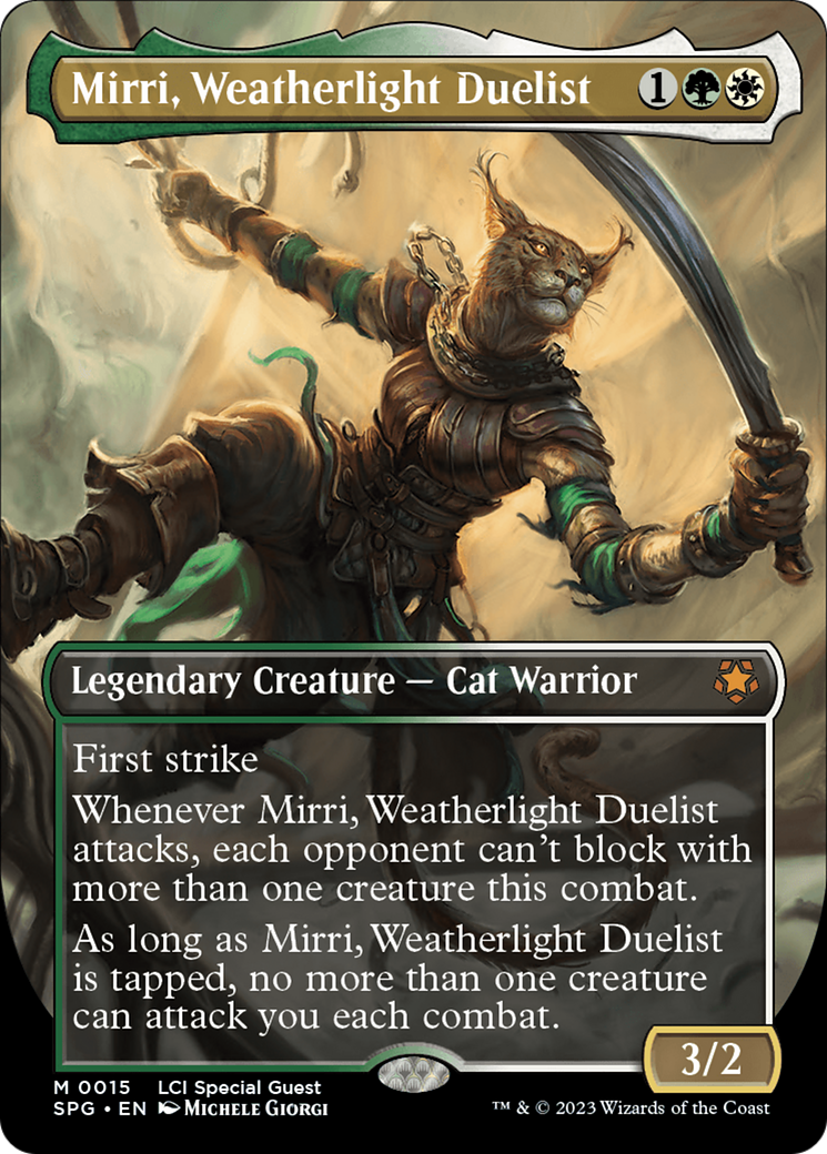 Mirri, Weatherlight Duelist (SPG-015) - Special Guests (Borderless) | Grognard Games