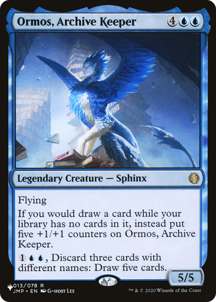Ormos, Archive Keeper [The List] | Grognard Games