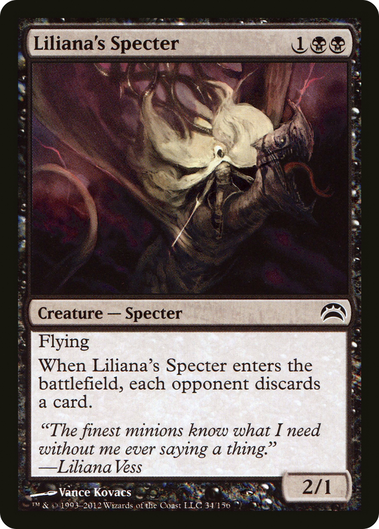 Liliana's Specter (PC2-034) - Planechase 2012 Foil | Grognard Games