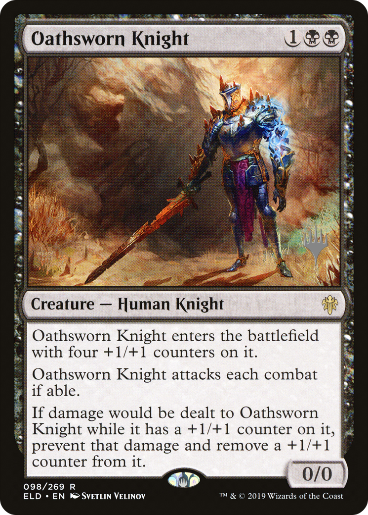 Oathsworn Knight (Promo Pack) [Throne of Eldraine Promos] | Grognard Games