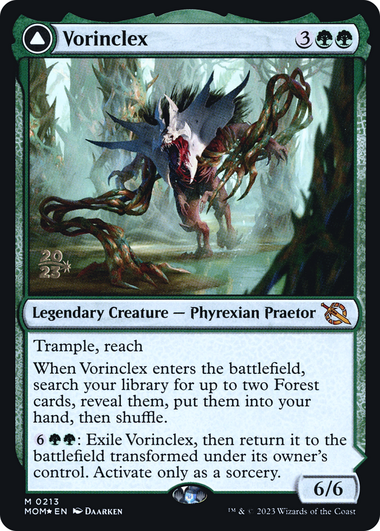 Vorinclex // The Grand Evolution [March of the Machine Prerelease Promos] | Grognard Games