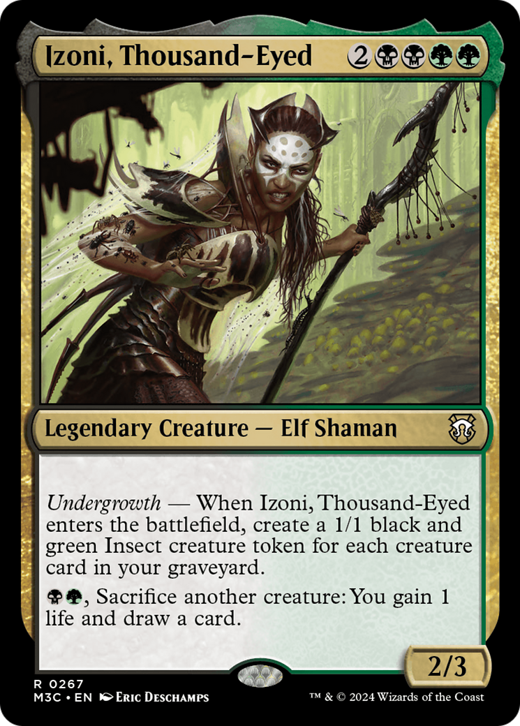 Izoni, Thousand-Eyed (M3C-267) - Modern Horizons 3 Commander Foil | Grognard Games