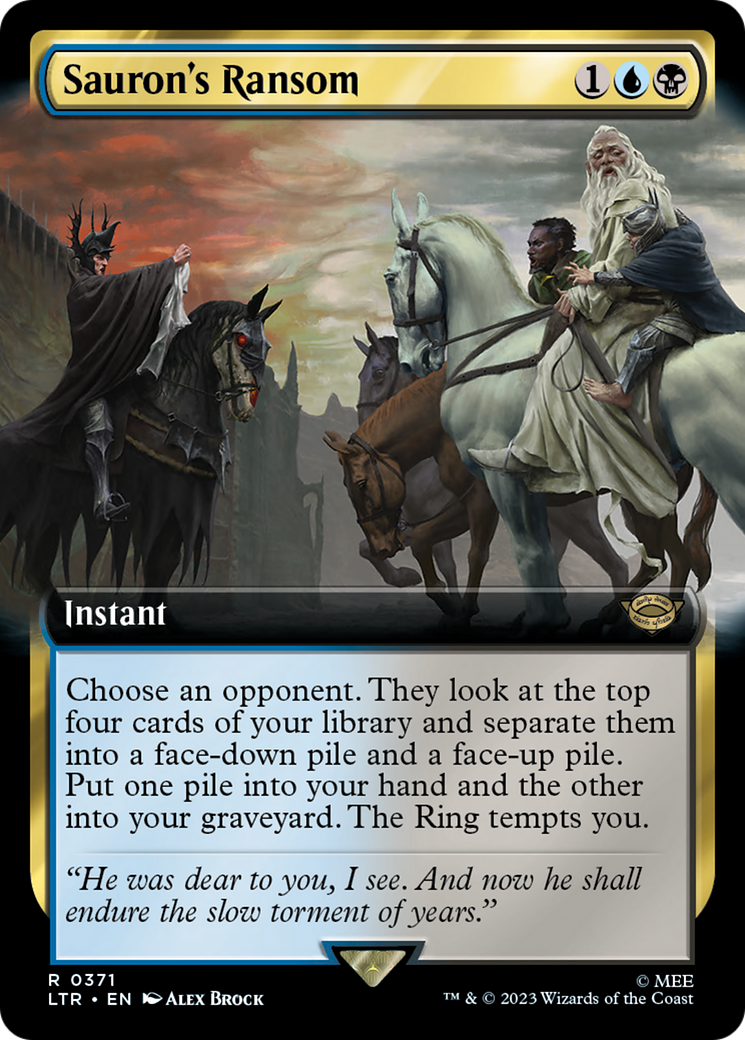 Sauron's Ransom (Extended Art) [The Lord of the Rings: Tales of Middle-Earth] | Grognard Games