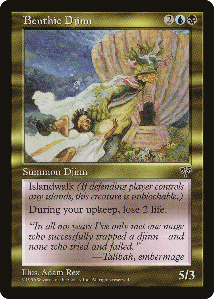 Benthic Djinn [Mirage] | Grognard Games