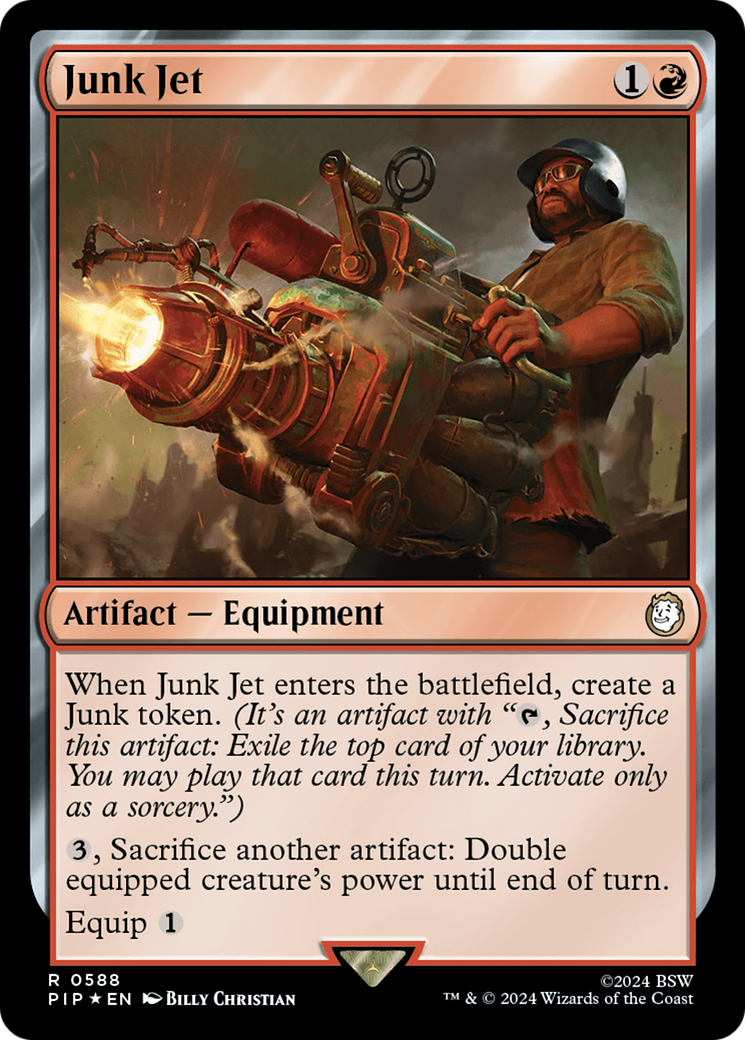 Junk Jet (Surge Foil) [Fallout] | Grognard Games