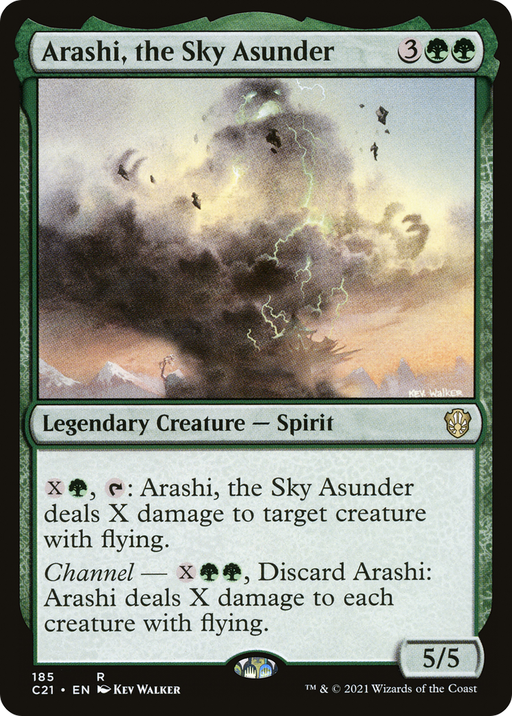 Arashi, the Sky Asunder [Commander 2021] | Grognard Games