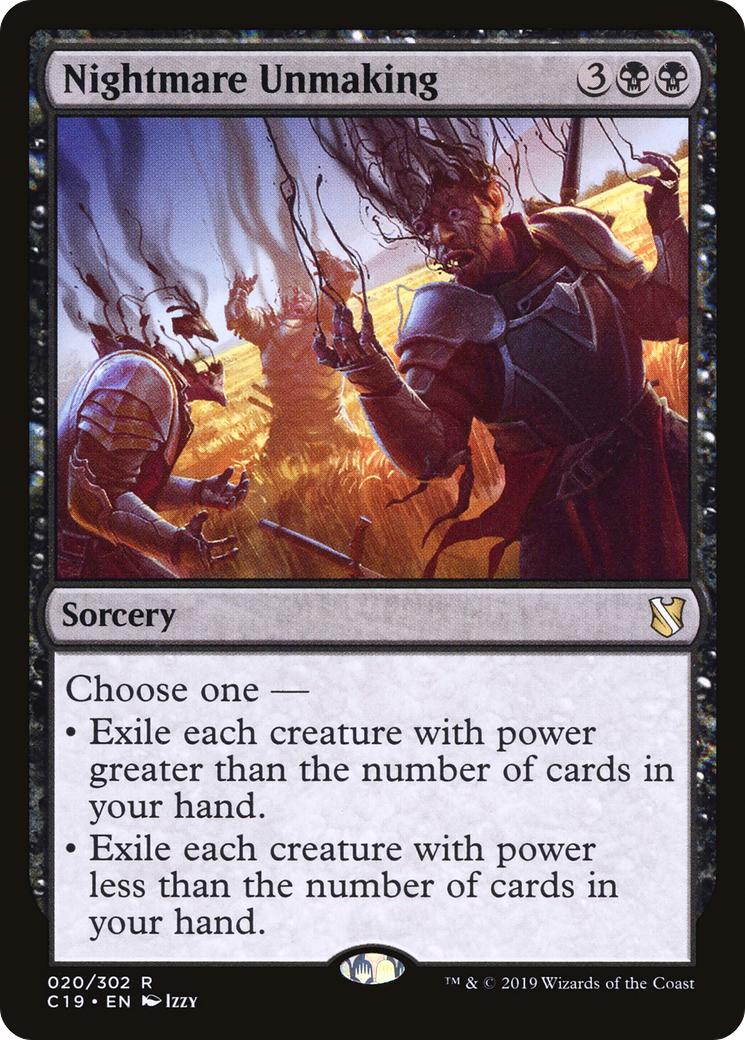 Nightmare Unmaking [Commander 2019] | Grognard Games