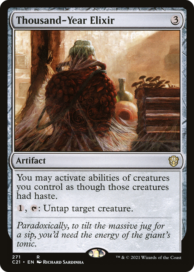 Thousand-Year Elixir [Commander 2021] | Grognard Games