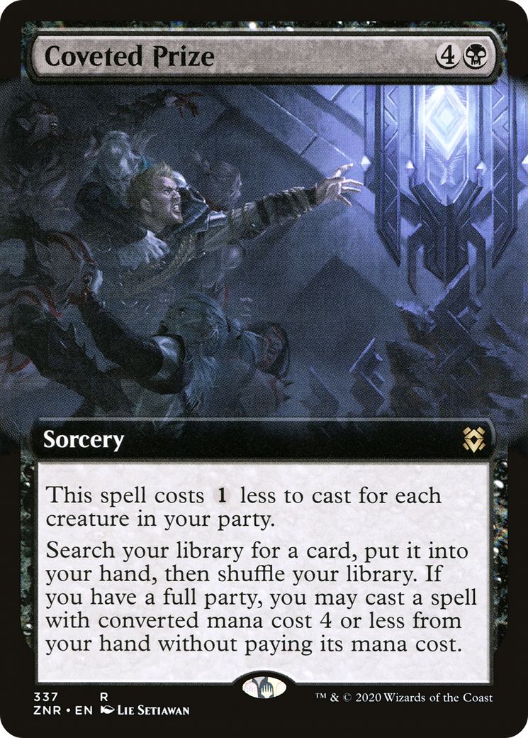 Coveted Prize (Extended) [Zendikar Rising] | Grognard Games