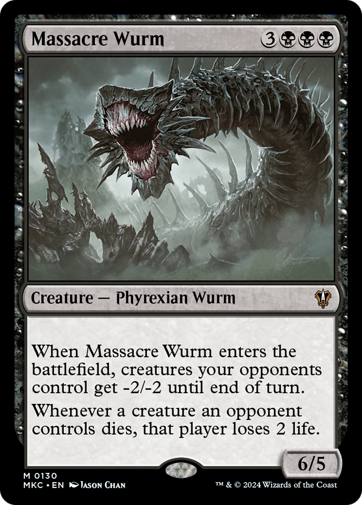 Massacre Wurm [Murders at Karlov Manor Commander] | Grognard Games