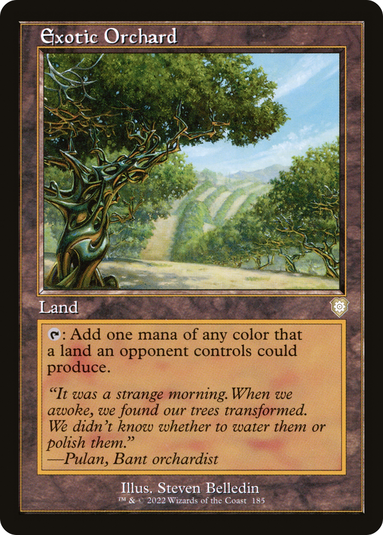 Exotic Orchard (Retro) [The Brothers' War Commander] | Grognard Games