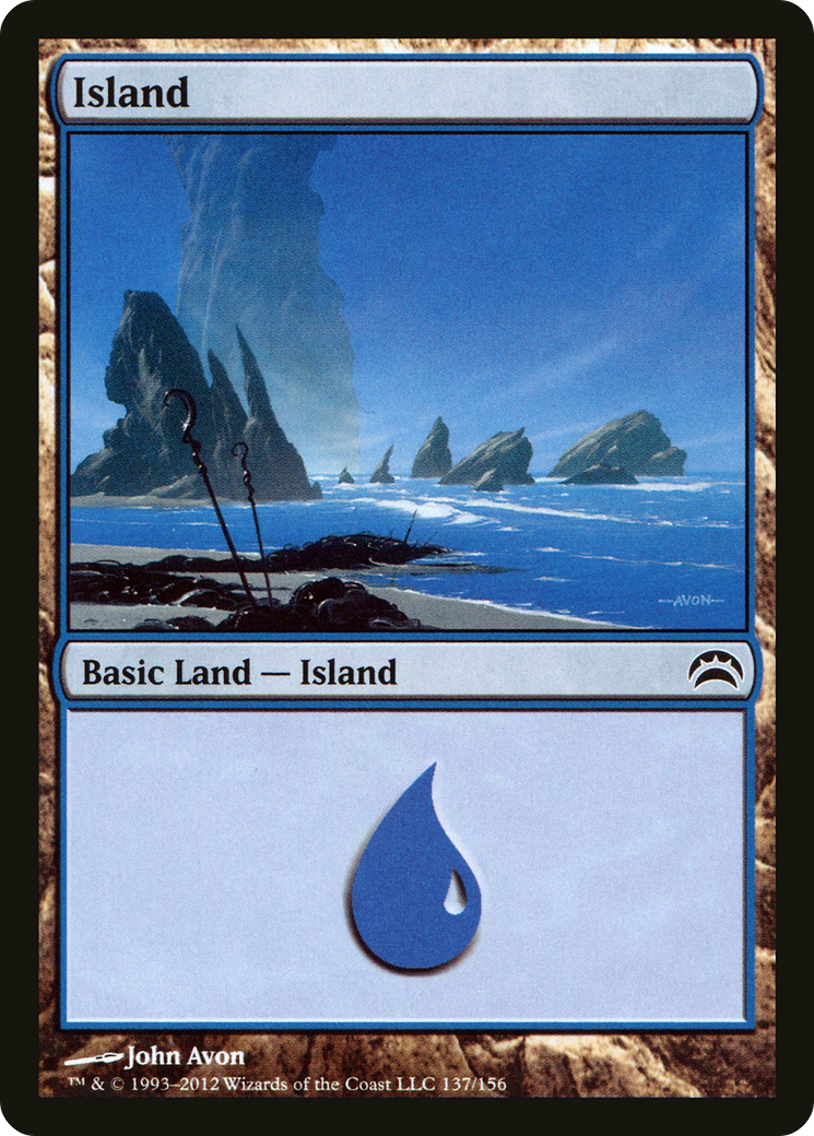 Island (PC2-137) - Planechase 2012 Foil | Grognard Games