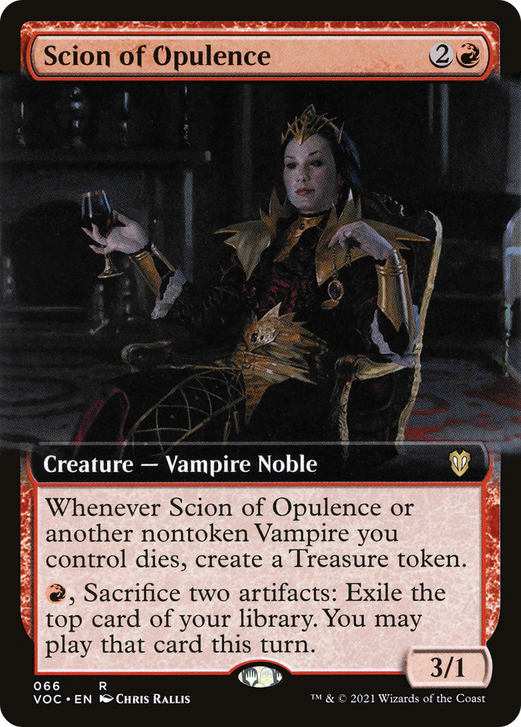 Scion of Opulence (Extended) [Innistrad: Crimson Vow Commander] | Grognard Games