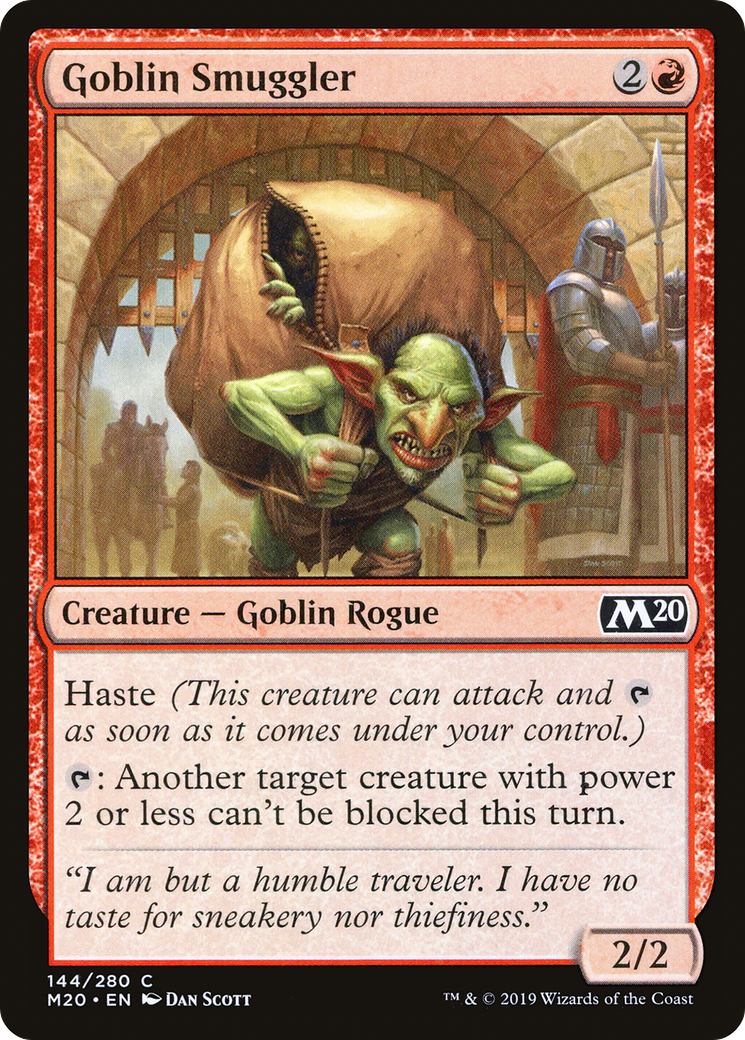 Goblin Smuggler [Core Set 2020] | Grognard Games