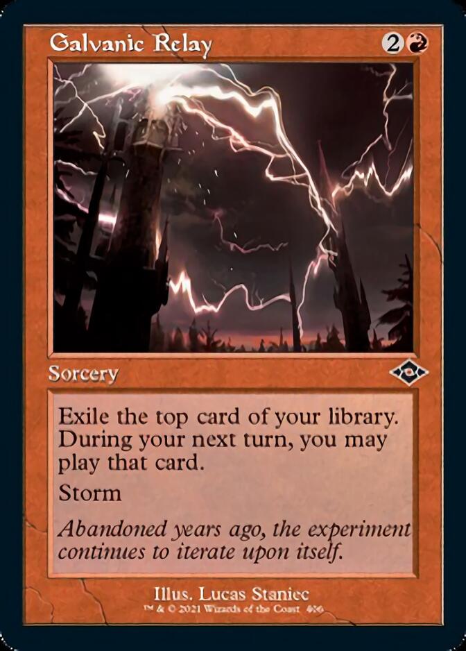 Galvanic Relay (Retro Foil Etched) [Modern Horizons 2] | Grognard Games