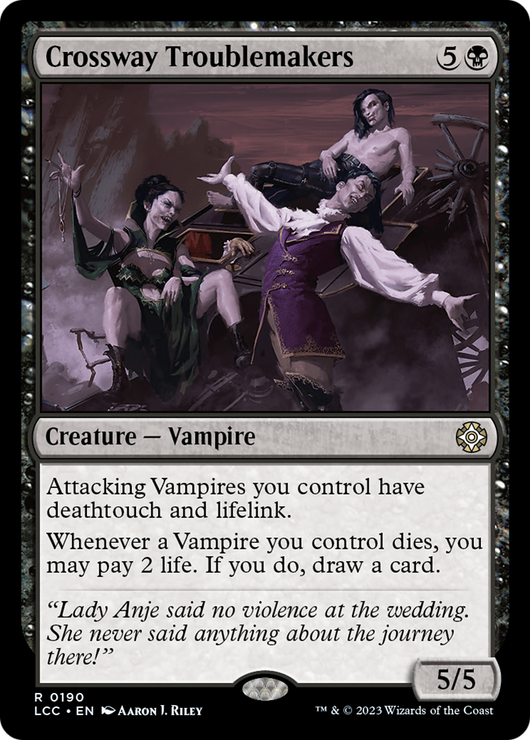 Crossway Troublemakers [The Lost Caverns of Ixalan Commander] | Grognard Games