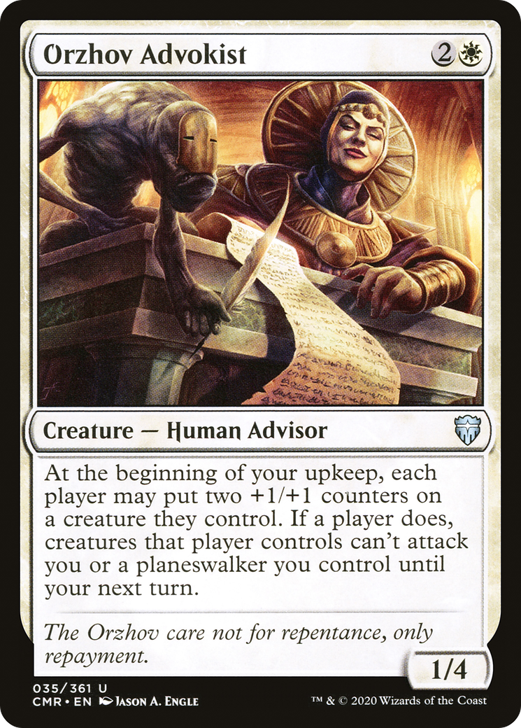 Orzhov Advokist [Commander Legends] | Grognard Games