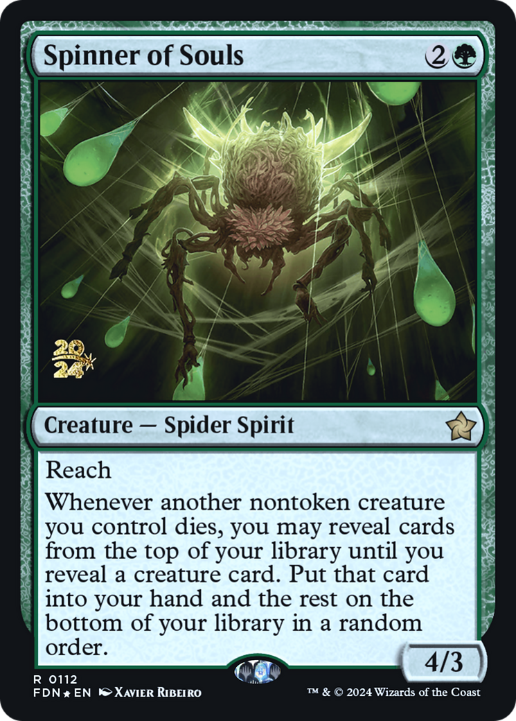 Spinner of Souls [Foundations Prerelease Promos] | Grognard Games