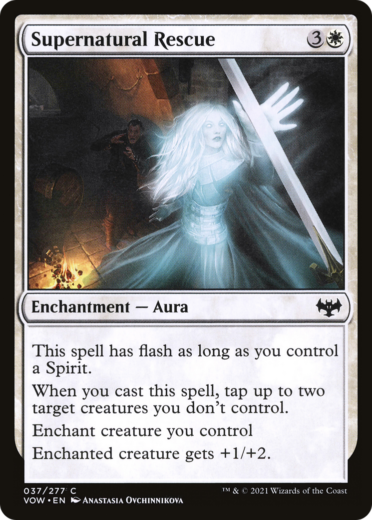 Supernatural Rescue [Innistrad: Crimson Vow] | Grognard Games