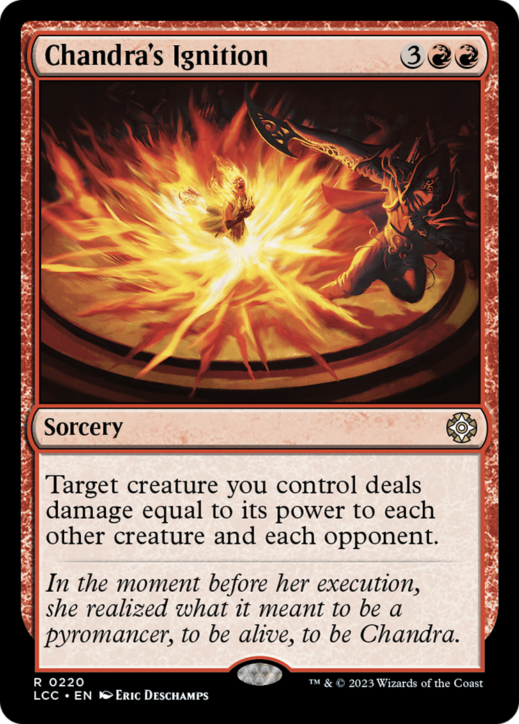 Chandra's Ignition [The Lost Caverns of Ixalan Commander] | Grognard Games
