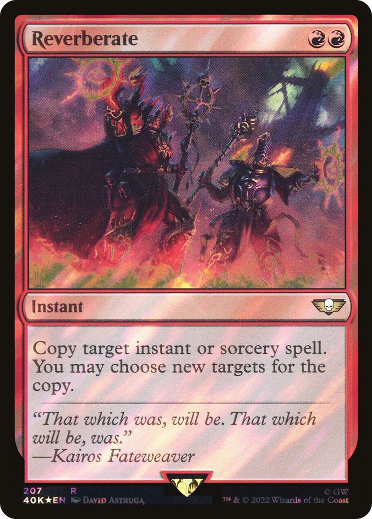 Reverberate (Surge Foil) [Universes Beyond: Warhammer 40,000] | Grognard Games
