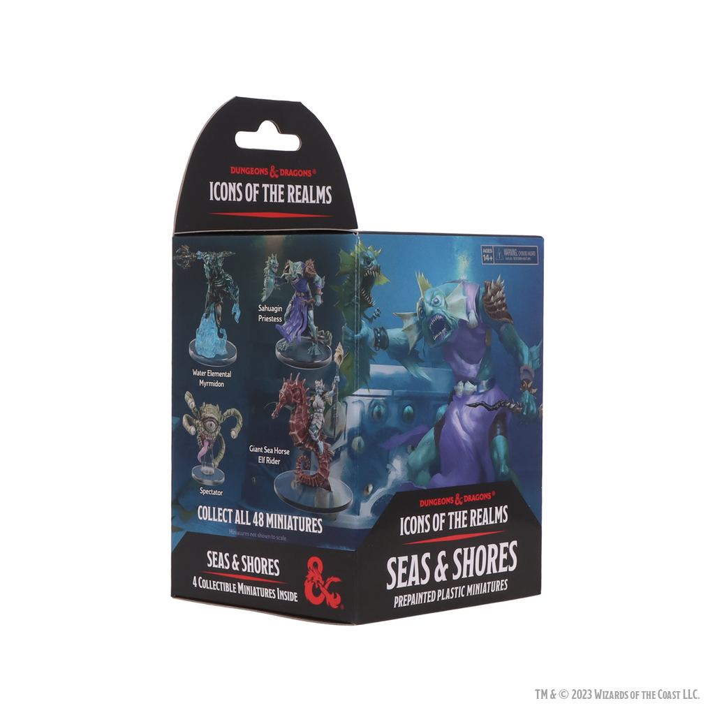 WizKids D&D Icons of the Realms Seas & Shores Booster Box | Grognard Games