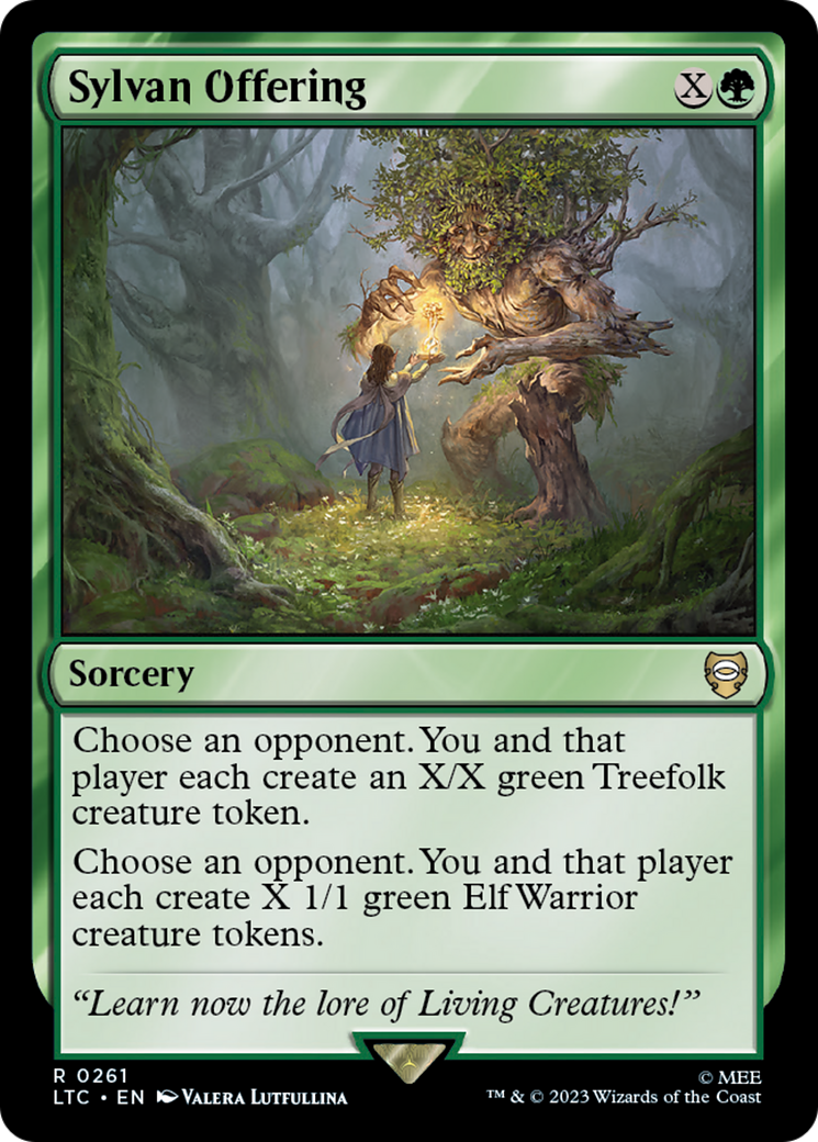 Sylvan Offering [The Lord of the Rings: Tales of Middle-Earth Commander] | Grognard Games