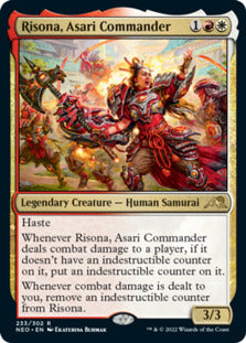 Risona, Asari Commander [Kamigawa: Neon Dynasty] | Grognard Games