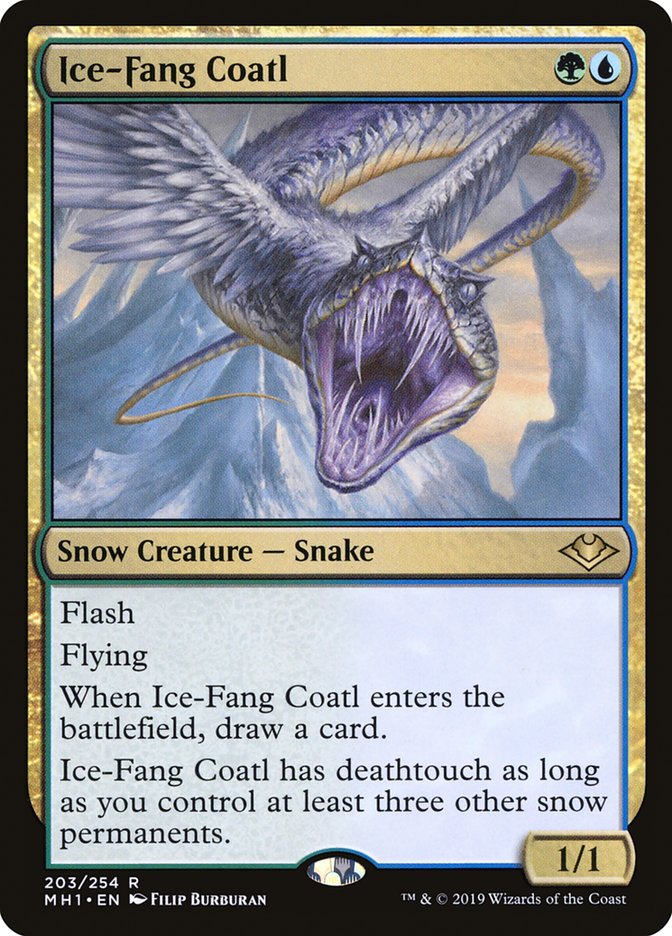 Ice-Fang Coatl [Modern Horizons] | Grognard Games