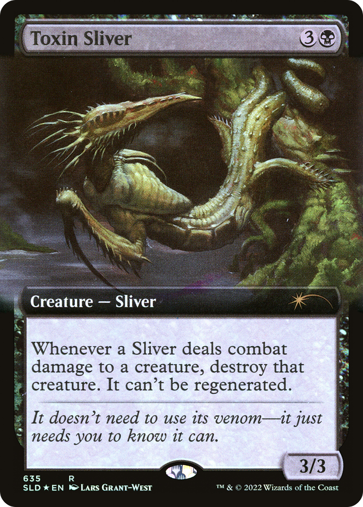 Toxin Sliver (Extended Art) [Secret Lair Drop Promos] | Grognard Games