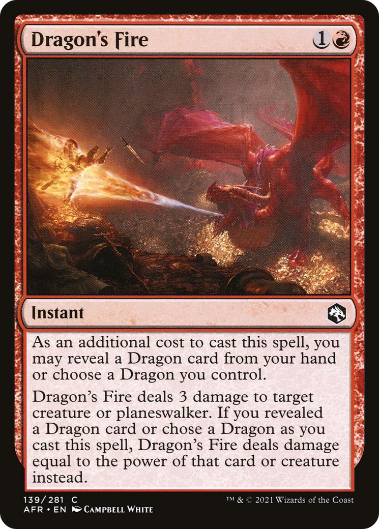 Dragon's Fire [Dungeons & Dragons: Adventures in the Forgotten Realms] | Grognard Games