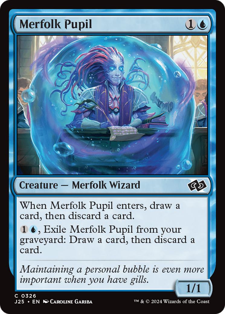 Merfolk Pupil [Foundations Jumpstart] | Grognard Games