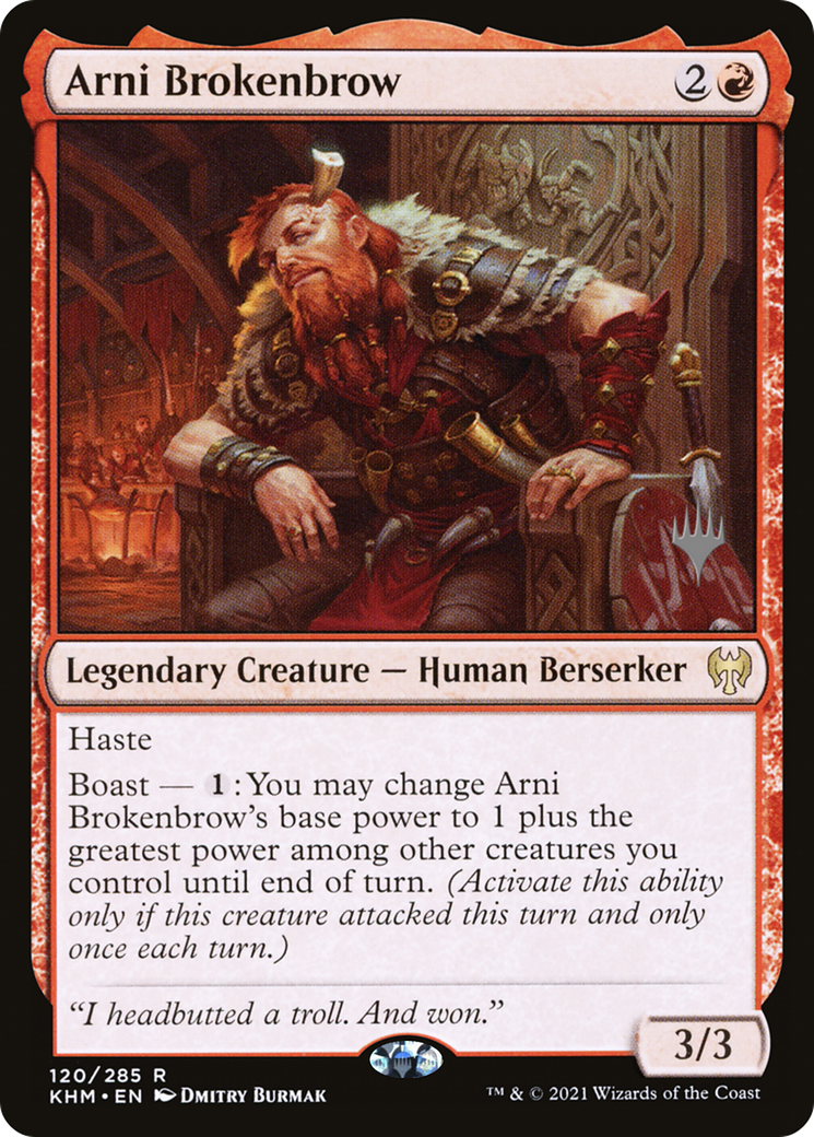 Arni Brokenbrow [Kaldheim Promos] | Grognard Games