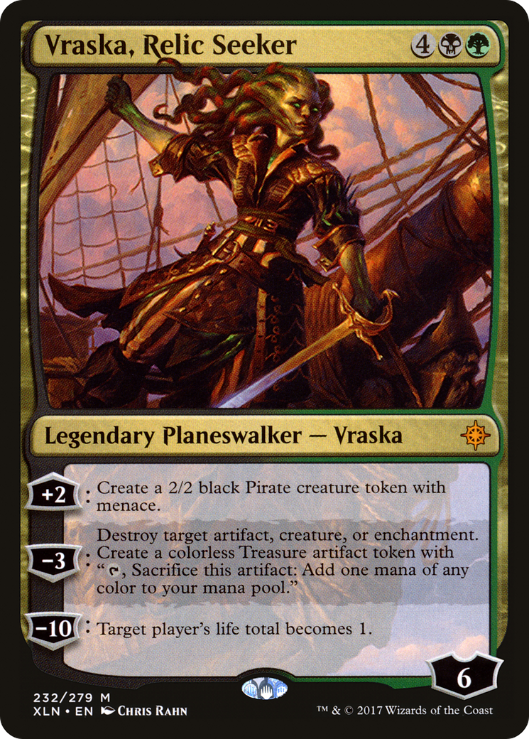 Vraska, Relic Seeker [Ixalan] | Grognard Games