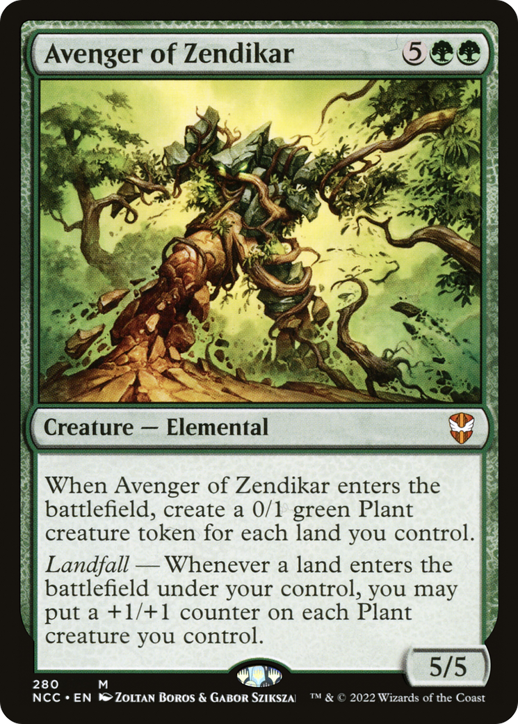 Avenger of Zendikar [Streets of New Capenna Commander] | Grognard Games