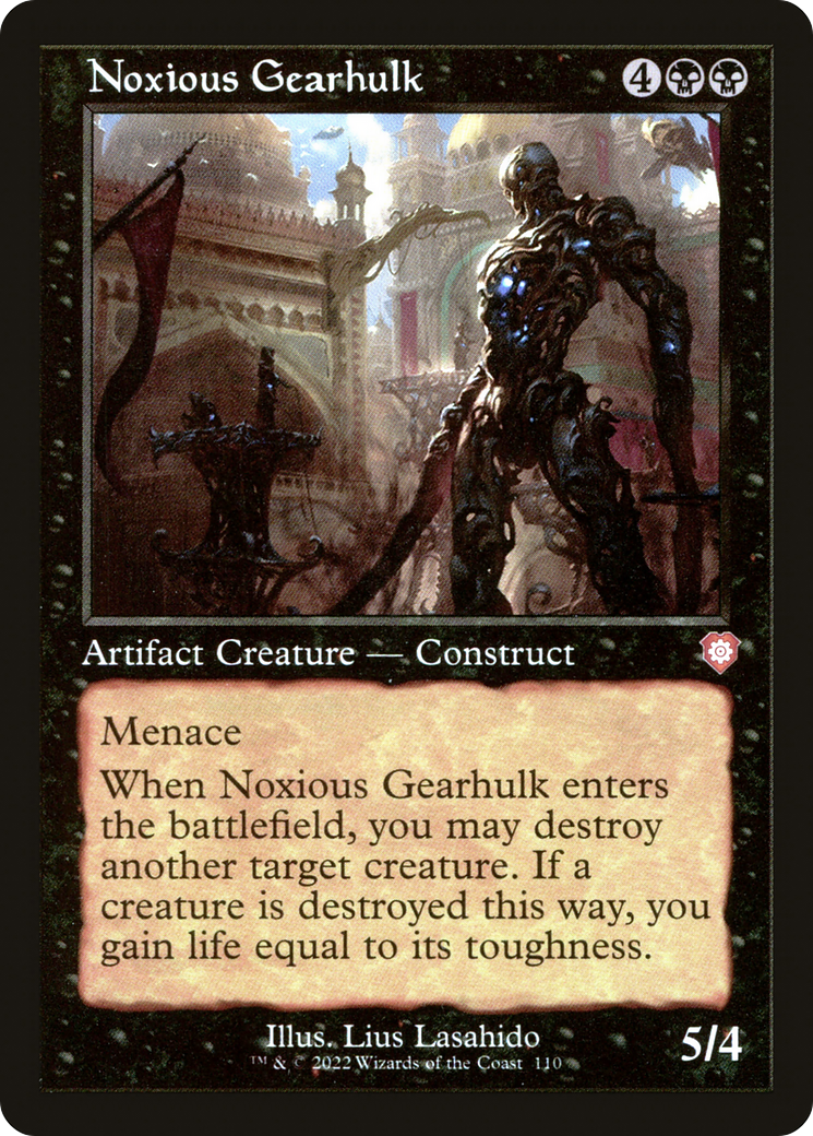 Noxious Gearhulk (Retro) [The Brothers' War Commander] | Grognard Games