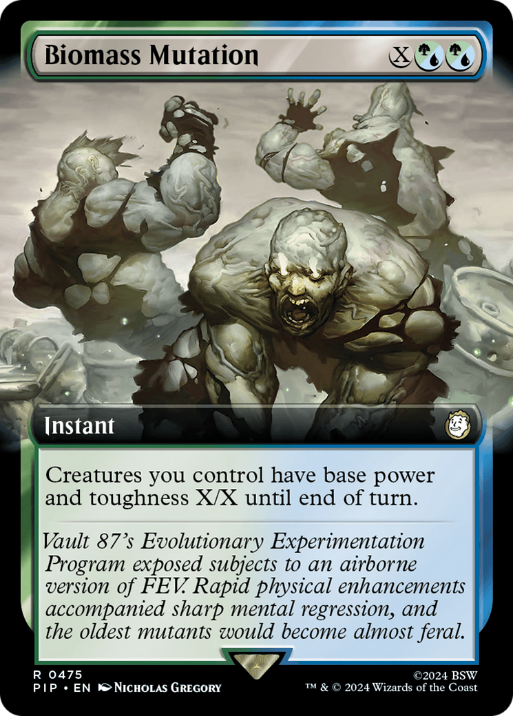 Biomass Mutation (Extended Art) [Fallout] | Grognard Games