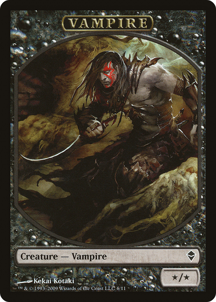 Vampire [Zendikar Tokens] | Grognard Games