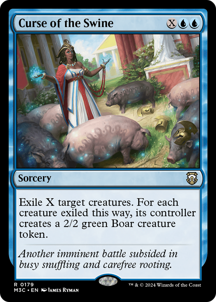 Curse of the Swine [Modern Horizons 3 Commander] | Grognard Games