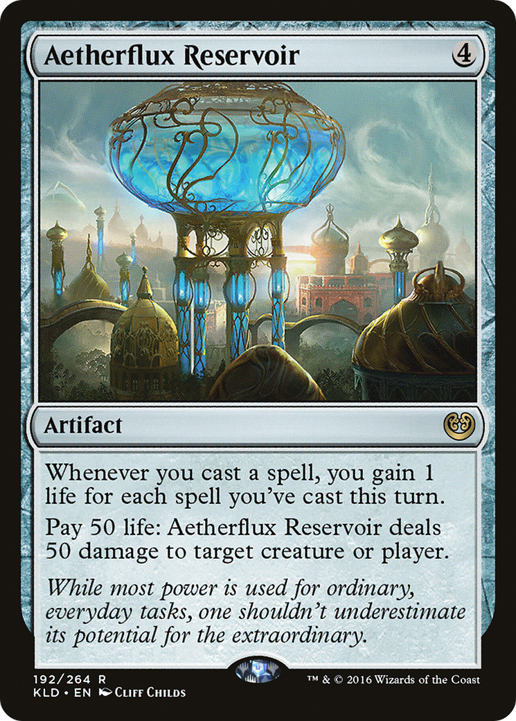 Aetherflux Reservoir [Kaladesh] | Grognard Games