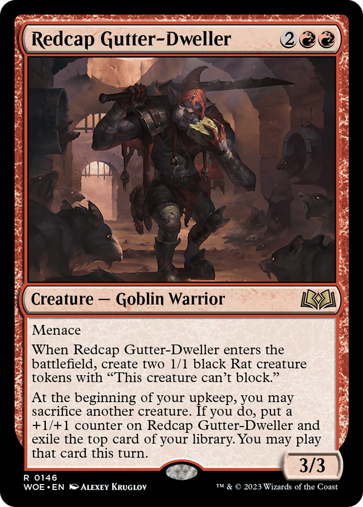 Redcap Gutter-Dweller [Wilds of Eldraine] | Grognard Games