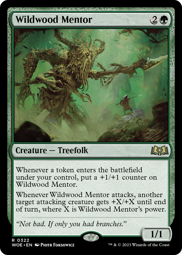 Wildwood Mentor [Wilds of Eldraine] | Grognard Games
