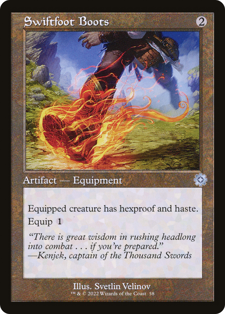 Swiftfoot Boots (Retro) [The Brothers' War Retro Artifacts] | Grognard Games