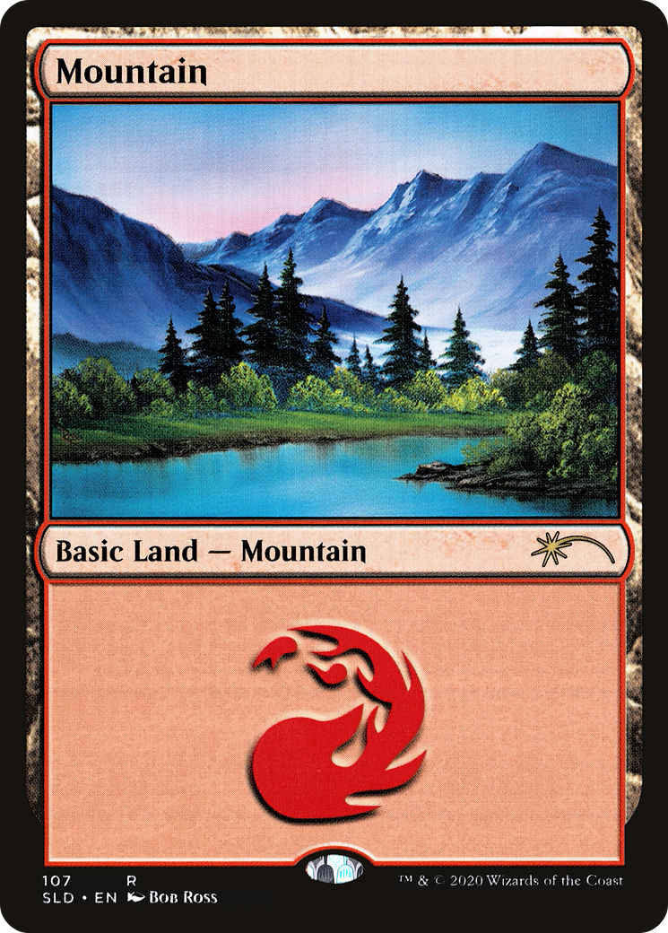 Mountain (107) [Secret Lair Drop Series] | Grognard Games