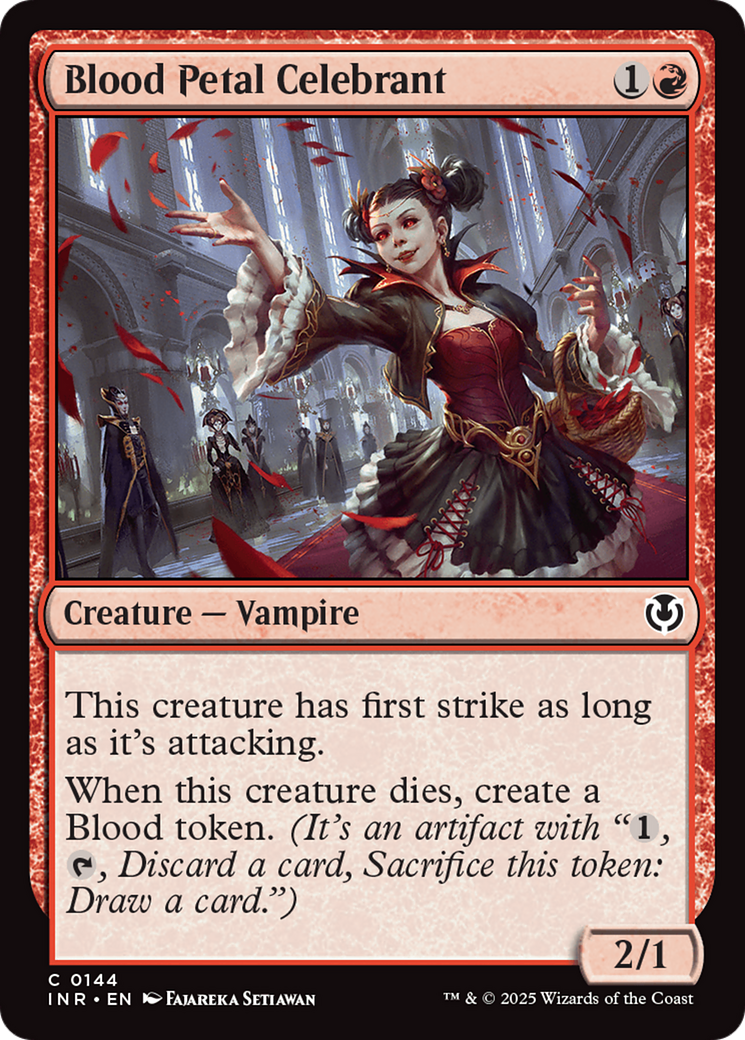 Blood Petal Celebrant [Innistrad Remastered] | Grognard Games