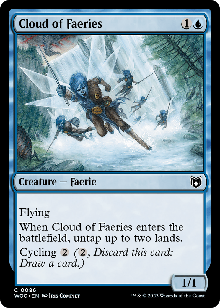 Cloud of Faeries [Wilds of Eldraine Commander] | Grognard Games