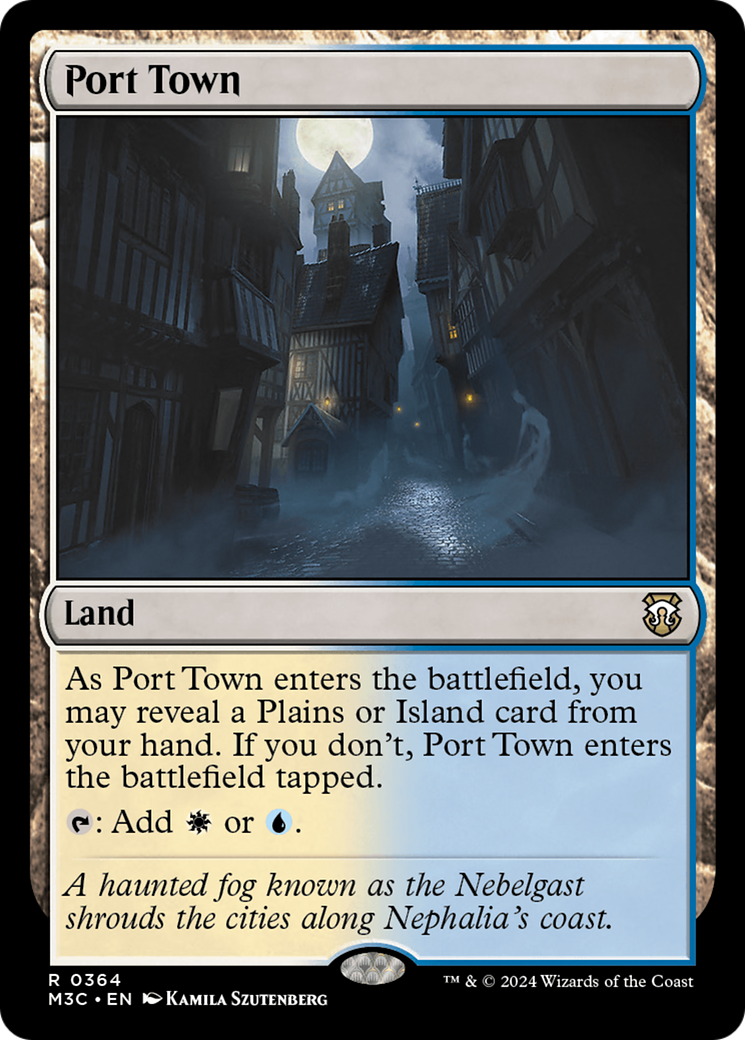 Port Town (M3C-364) - Modern Horizons 3 Commander Foil | Grognard Games