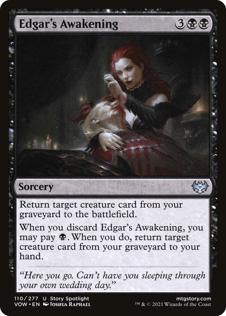 Edgar's Awakening [Innistrad: Crimson Vow] | Grognard Games