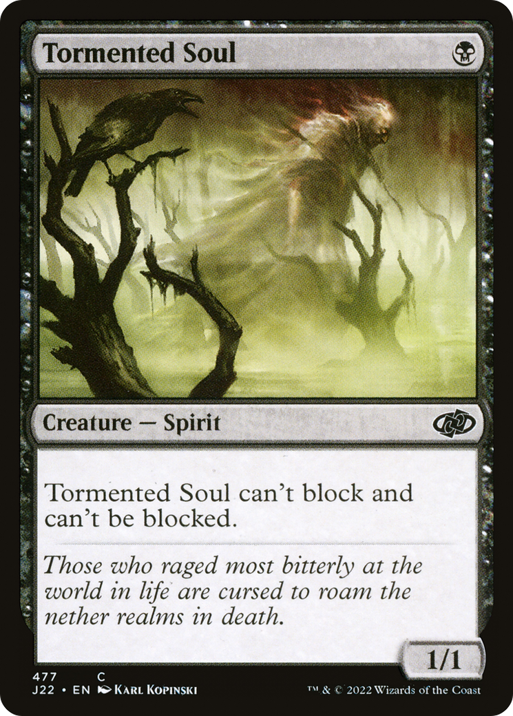 Tormented Soul [Jumpstart 2022] | Grognard Games